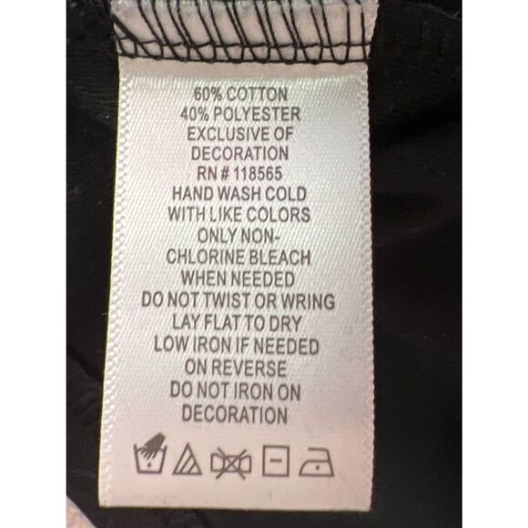 Quacker Factory Black Sequined Layered 1-Piece Sweater Women's Size XL - Picture 5 of 5